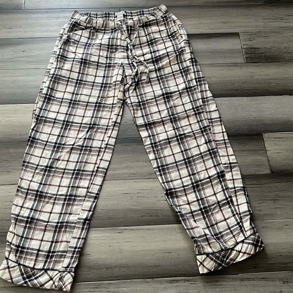 Madewell Women’s Pants Size S Checkered Plaid Corduroy Tapered